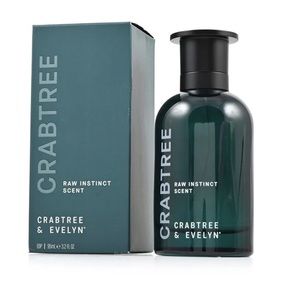 Crabtree & Evelyn RAW INSTINCT Scent Eau De Parfum Cologne Spray in the 3.2 oz